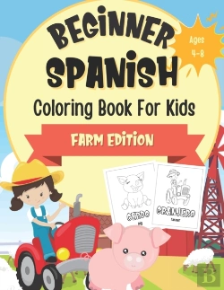 Bertrand.pt - Beginner Spanish Coloring Book For Kids Ages 4-8