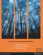 Beginning Algebra Pearson New International Edition, Plus Mymathlab Without Etext