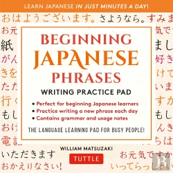 Bertrand.pt - Beginning Japanese Phrases Language Practice Pad