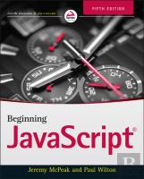 Beginning Javascript