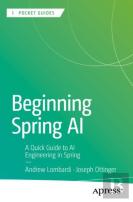 Beginning Spring Ai