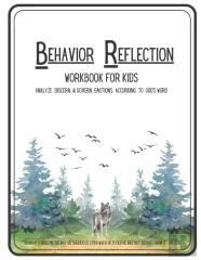 Behavior Reflection Workbook For Kids