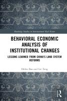 Behavioural Economic Analysis Of Institutional Changes