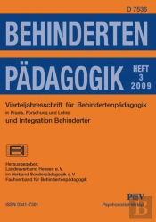 Behindertenpadagogik - Vierteljahresschrift Fur Behindertenpadagogik Und Integration Behinderter In Praxis, Forschung Und Lehre