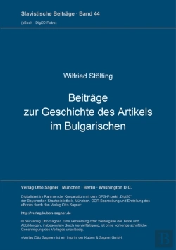 Bertrand.pt - Beitraege Zur Geschichte Des Artikels Im Bulgarischen