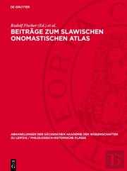 Beitrage Zum Slawischen Onomastischen Atlas