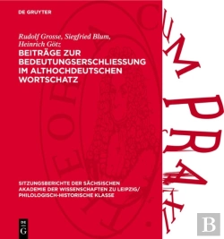 Bertrand.pt - Beitrage Zur Bedeutungserschliessung Im Althochdeutschen Wortschatz