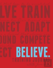 Believe Training Journal (Classic Red, Updated Edition)