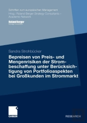 Bepreisen Von Preis- Und Mengenrisiken Der Strombeschaffung Unter Beruecksichtigung Von Portfolioaspekten Bei Grosskunden Im Strommarkt