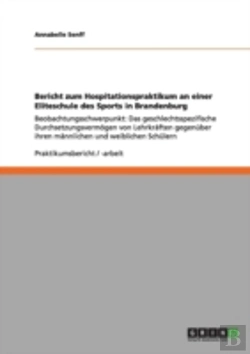 Bertrand.pt - Bericht Zum Hospitationspraktikum An Einer Eliteschule Des Sports In Brandenburg