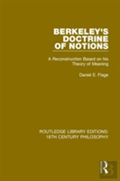 Berkeley'S Doctrine Of Notions