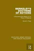 Berkeley'S Doctrine Of Notions
