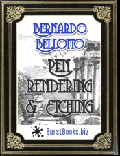 Bernardo Bellotto Pen Rendering & Etching