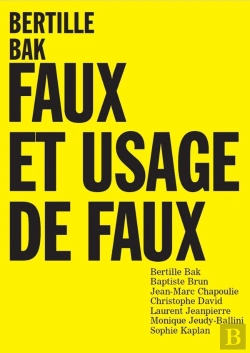 Bertrand.pt - Bertille Bak : Faux Et Usage De Faux