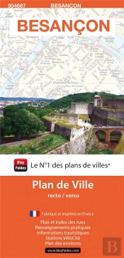 Besançon : Plan De Ville (Édition 2019)