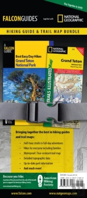 Best Easy Day Hiking Guide And Trail Map Bundle: Grand Teton National Park