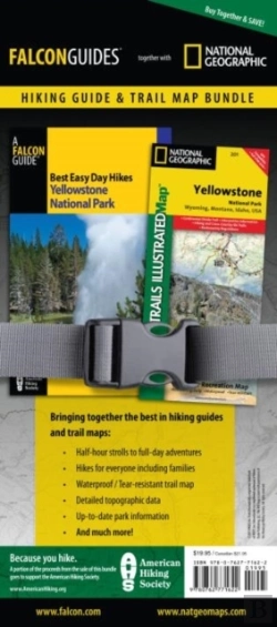 Bertrand.pt - Best Easy Day Hiking Guide And Trail Map Bundle: Yellowstone National Park