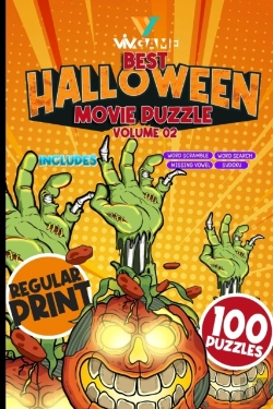 Bertrand.pt - Best Halloween Movie Puzzle Volume 2 Includes Word Search Sudoku Word Scramble Missing Vowel