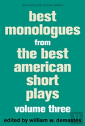 Best Monologues From The Best American Short Plays