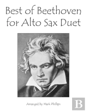 Best Of Beethoven For Alto Sax Duet