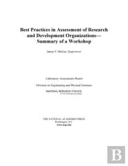 Best Practices In Assessment Of Research And Development Organizations