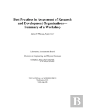 Best Practices In Assessment Of Research And Development Organizations