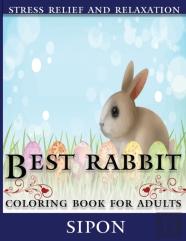 Best Rabbit Coloring Book For Adults