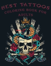 Best Tattoos Coloring Book For Adults