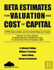 Beta Estimates For Valuation And Cost Of Capital, As Of The End Of The 3rd Quarter, 2020