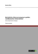 Betriebliche Altersversorgung In Groayen Norddeutschen Unternehmen