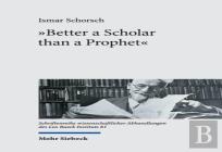 ''Better A Scholar Than A Prophet''
