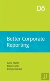 Better Corporate Reporting