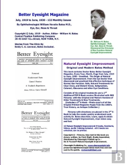 Bertrand.pt - Better Eyesight Magazine - July, 1919 To June, 1930 -132 Monthly Issues By Ophthalmologist William Horatio Bates M.D.