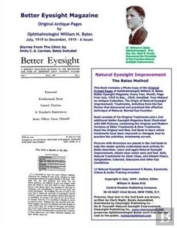 Bertrand.pt - Better Eyesight Magazine - Original Antique Pages By Ophthalmologist William H. Bates - July, 1919 To December, 1919 - 6 Issues