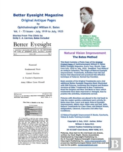 Bertrand.pt - Better Eyesight Magazine - Original Antique Pages By Ophthalmologist William H. Bates - Vol. 1 - 73 Issues-July, 1919 To July, 1925