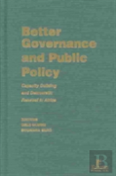 Better Governance And Public Policy