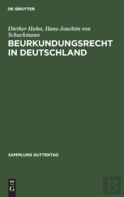 Beurkundungsrecht In Deutschland