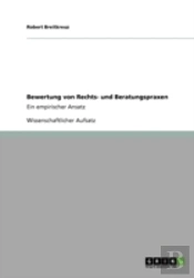 Bewertung Von Rechts- Und Beratungspraxen