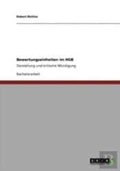 Bewertungseinheiten Im Hgb