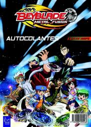 Beyblade Metal Fusion - Autocolantes