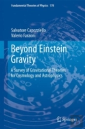 Beyond Einstein Gravity