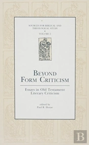 Beyond Form Criticism