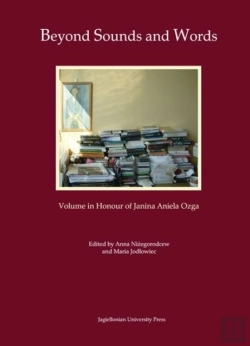 Bertrand.pt - Beyond Sounds And Words (In Polish And English) Â€“ Volume In Honour Of Janina Aniela Ozga