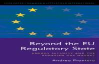 Beyond The Eu Regulatory State