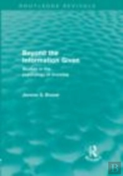 Bertrand.pt - Beyond The Information Given (Routledge Revivals)