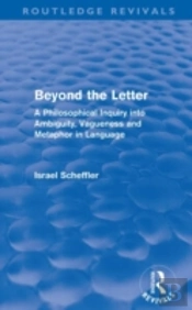 Beyond The Letter (Routledge Revivals)