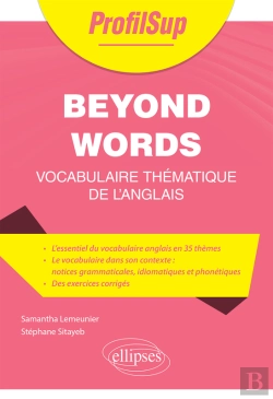 Bertrand.pt - Beyond Words - Vocabulaire Thématique De L'Anglais