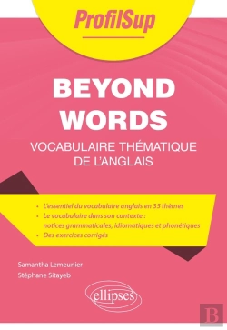 Bertrand.pt - Beyond Words : Vocabulaire Thematique De L'Anglais