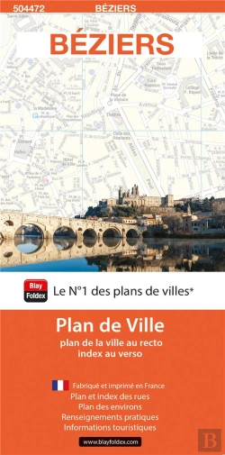 Bertrand.pt - Béziers ; Plan De Ville (Édition 2019)