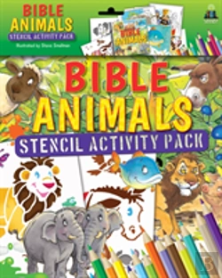 Bertrand.pt - Bible Animals Stencil Activity Pack